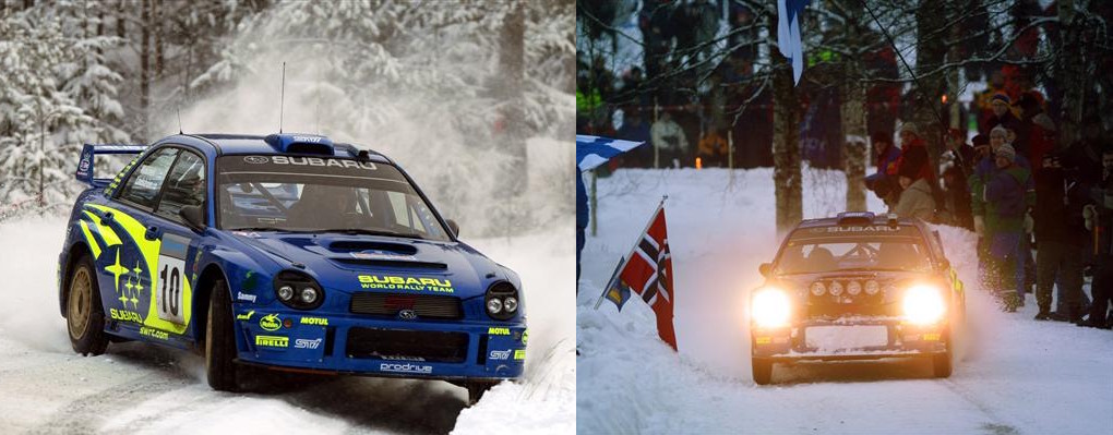 IXO Prodrive SUBARU WRC #10 T.MAKINEN 2002 SWEDEN